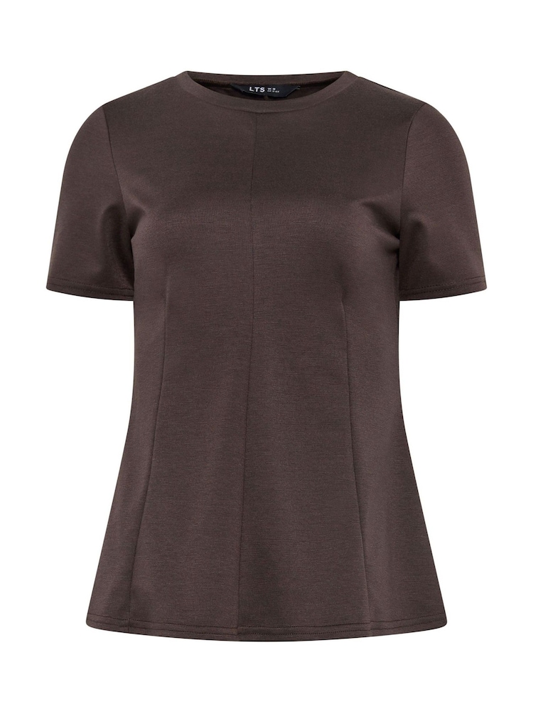 Long Tall Sally Brown Peplum Top - Image 5 of 5 Long Tall Sally Brown Peplum Top - Image 5 of 5