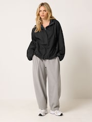 PixieGirl Petite Black Over Head Wind Breaker - Image 2 of 6