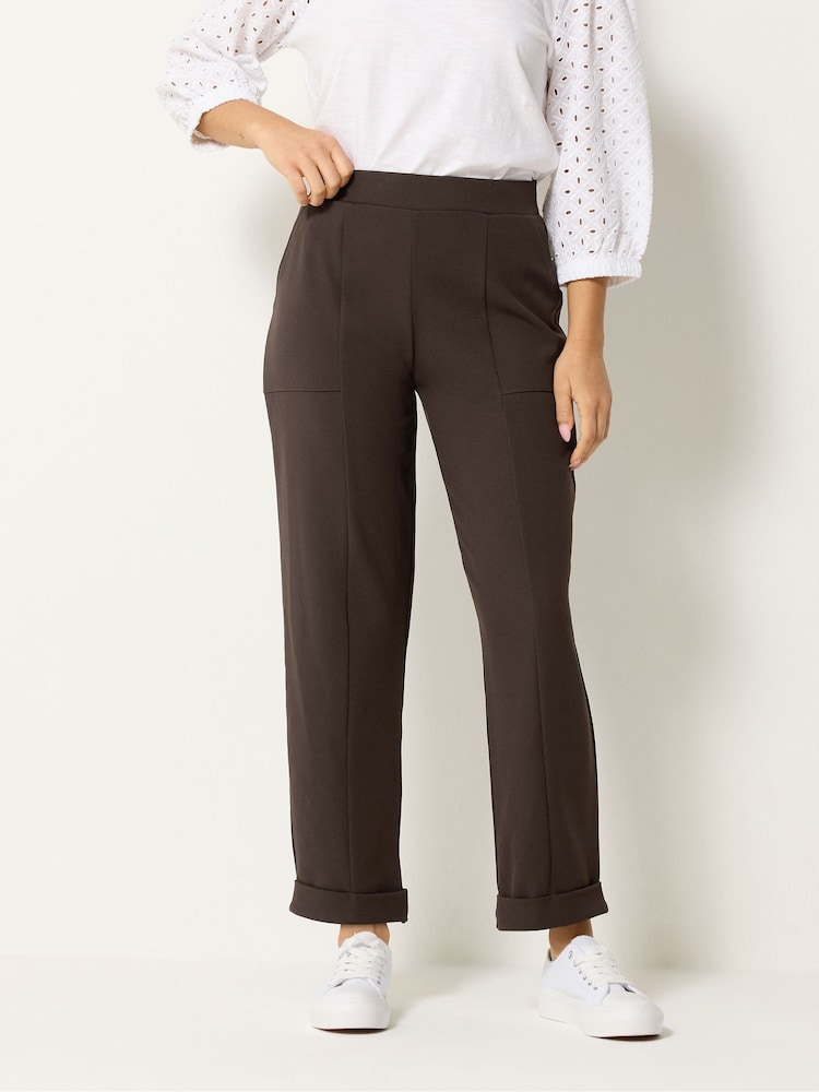 M&Co Petite Carpenter Tapered Trouser - Imagen 1 de 4