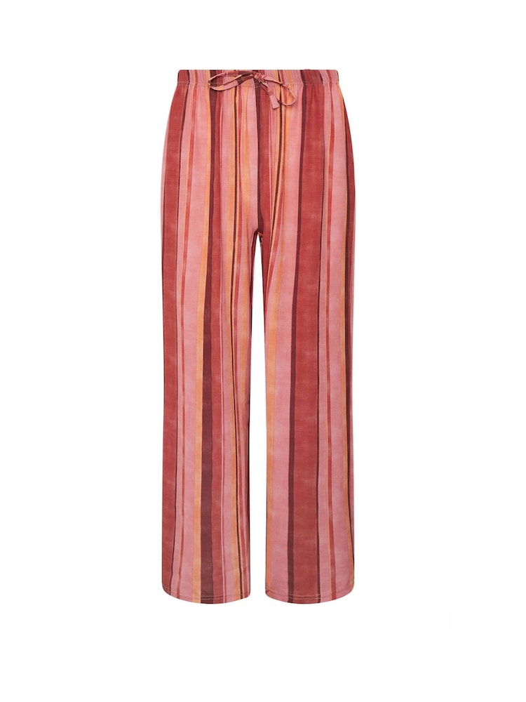 PixieGirl Petite Red Stripe Wide Leg Trousers - Image 5 of 5 PixieGirl Petite Red Stripe Wide Leg Trousers - Image 5 of 5