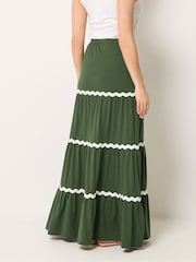 Long Tall Sally Green Ric Rac Skirt - Image 2 of 5