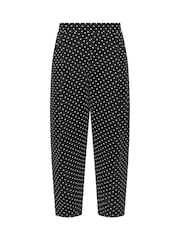 PixieGirl Petite Black Barrel Leg Trousers - Image 5 of 5