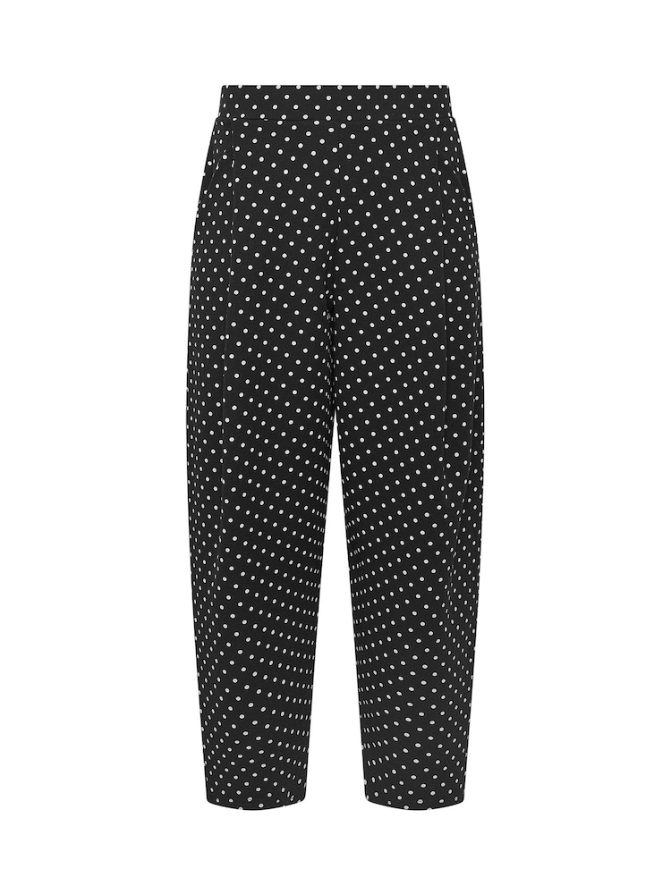 PixieGirl Petite Black Barrel Leg Trousers - Image 5 of 5 PixieGirl Petite Black Barrel Leg Trousers - Image 5 of 5