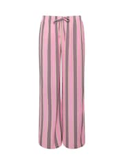 PixieGirl Petite Pink Stripe Wide Leg Trousers - Image 5 of 5
