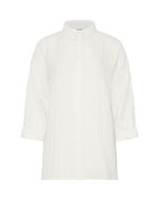 Long Tall Sally White Metallic Relaxed Shirt - Image 3 of 3