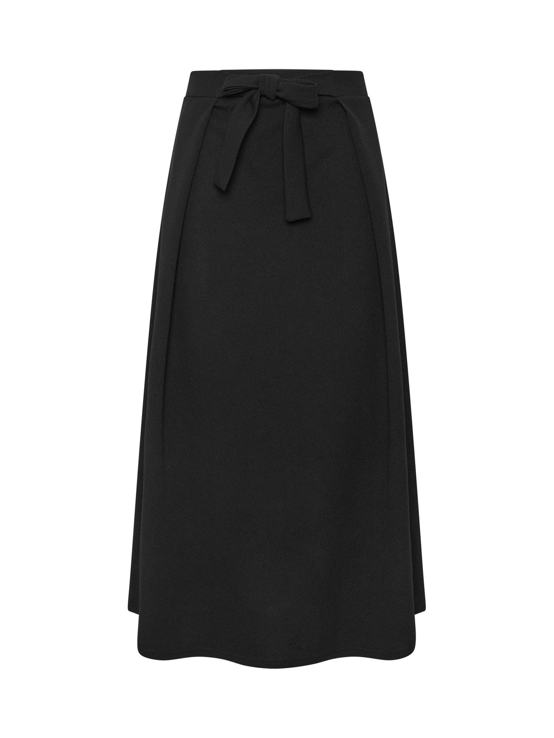 Buy Long Tall Sally Black Tie Waist A Line Midi Skirt from Next USA