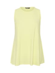 Yours Curve Yellow Soft Touch Ribbed Swing Top - Image 5 of 5