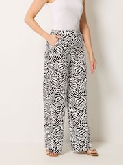Long Tall Sally Brown Wide Leg Trousers - Image 2 of 5