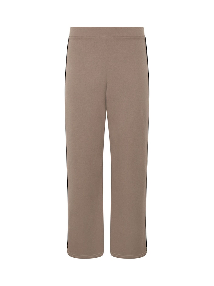 M&Co Brown Petite Side Stripe Trousers - Image 5 of 5 M&Co Brown Petite Side Stripe Trousers - Image 5 of 5