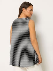 Yours Curve Black Chrome Soft Touch Ribbed Swing Top - Image 3 of 5