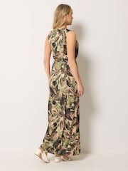 Long Tall Sally Green Tropical Tie Maxi Dress - Image 3 of 5