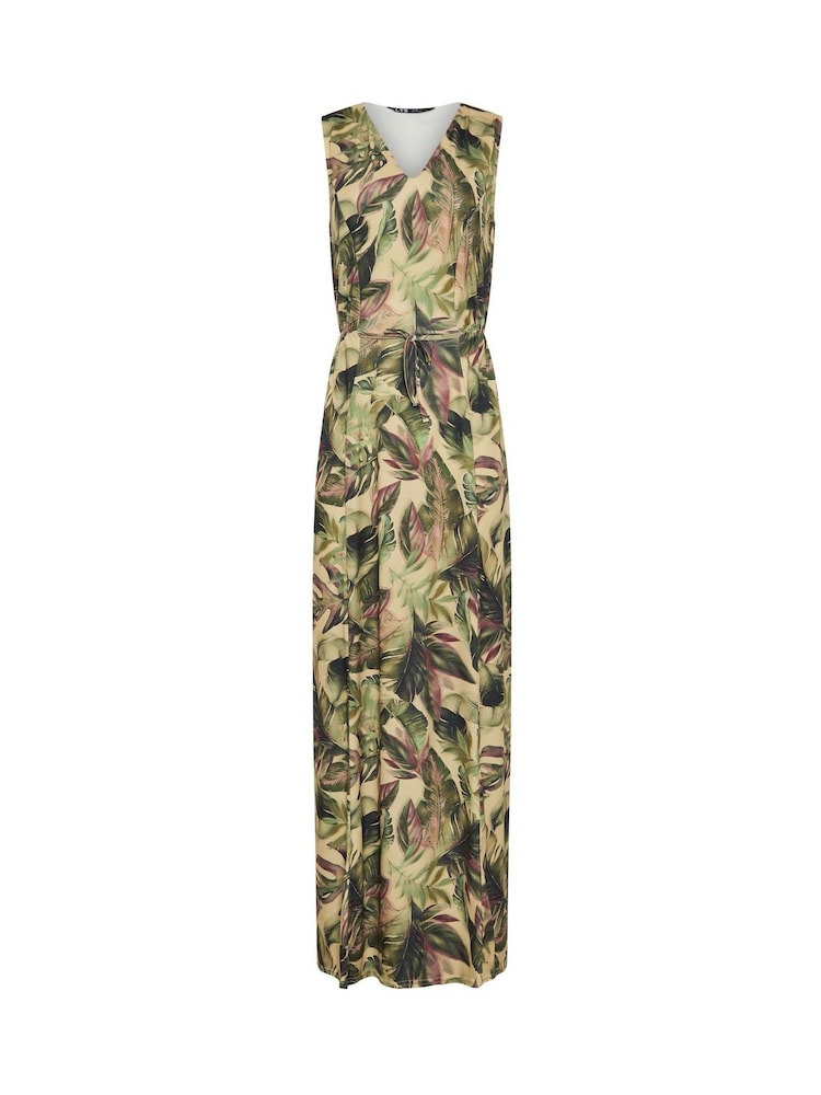 Long Tall Sally Green Tropical Tie Maxi Dress - Image 5 of 5 Long Tall Sally Green Tropical Tie Maxi Dress - Image 5 of 5