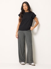 PixieGirl Petite Grey Wide Leg Bottoms - Image 1 of 5