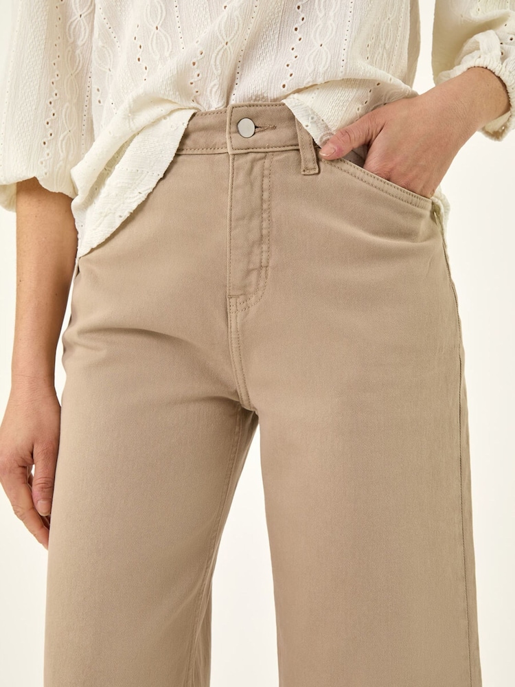 Roman Natural Stretch Denim Culottes - Image 5 of 5