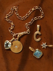 Carrie Elizabeth Gold Plated Albert Vintage Chain Bracelet - Image 3 of 3