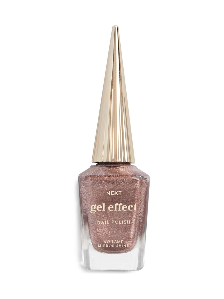 Gel Effect Rose Gold Nail Polish - Image 1 of 4 Gel Effect Rose Gold Nail Polish - Image 1 of 4