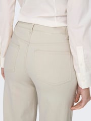 ONLY Wide Leg Fit High Waist Jeans With Super Stretch - Изображение 4 6