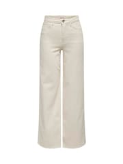 ONLY Wide Leg Fit High Waist Jeans With Super Stretch - Изображение 5 6