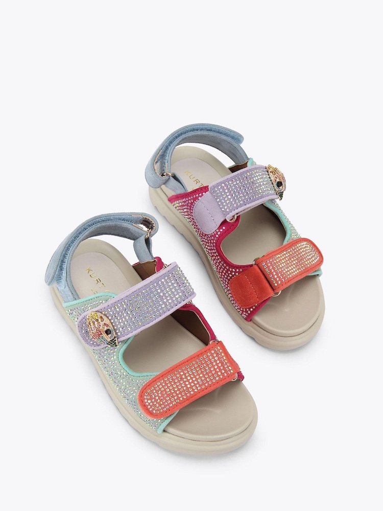 Kurt Geiger London Blue Orson Sandals - Image 2 of 4