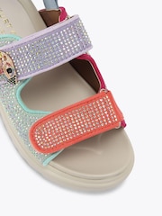 Kurt Geiger London Blue Orson Sandals - Image 3 of 4