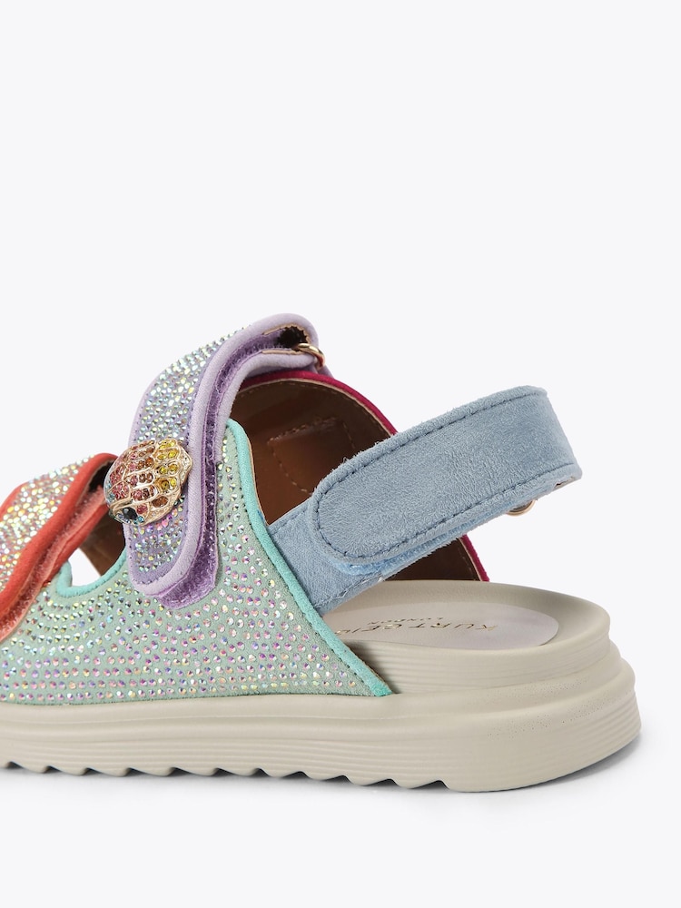 Kurt Geiger London Blue Orson Sandals - Image 4 of 4