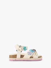 Kurt Geiger London White Kensington Espadrill Sandals - Image 1 of 4