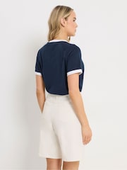 Long Tall Sally White Denim Bermuda Shorts - Image 2 of 6