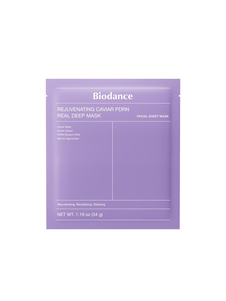 Biodance Rejuvenating Caviar PDRN Real Deep Mask x 4 each - Image 2 of 7 Biodance Rejuvenating Caviar PDRN Real Deep Mask x 4 each - Image 2 of 7