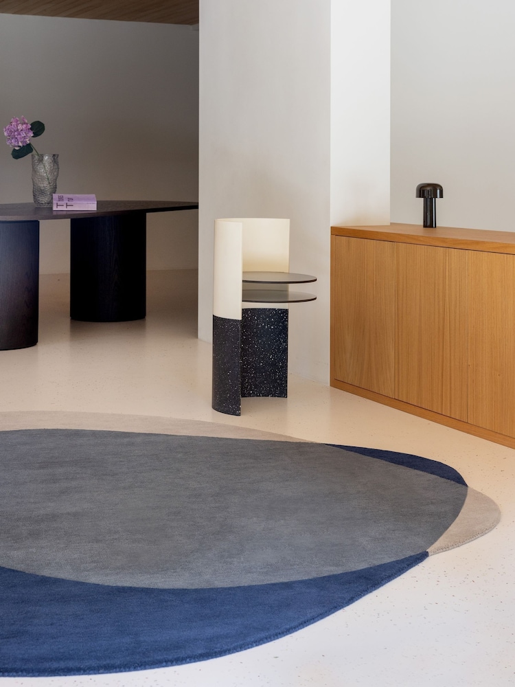 Orla Kiely Element Arp Blue Element Arp Rug - Image 1 of 3