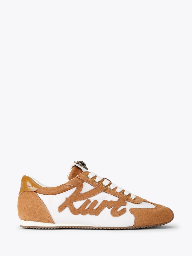 Kurt Geiger London Nude Kurt Islington Trainers - Image 1 of 4