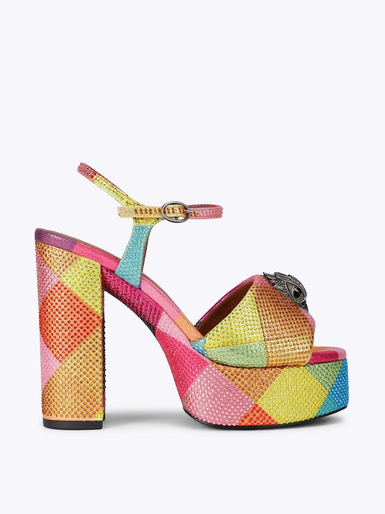 Kurt Geiger London Multi Kensington Platform Sandals - Image 2 of 5