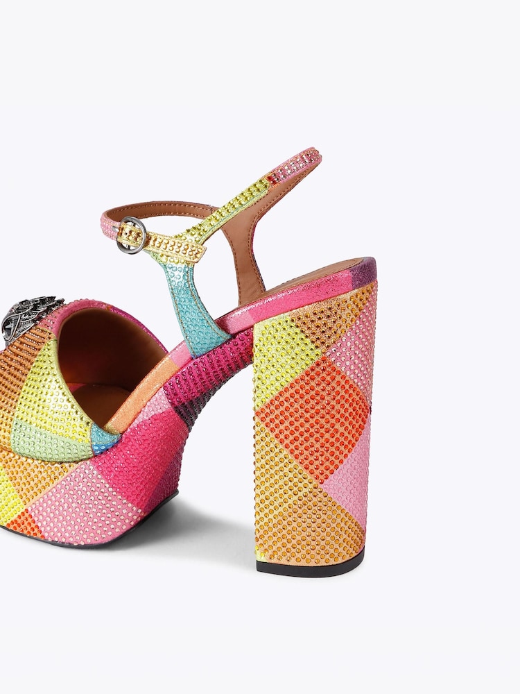 Kurt Geiger London Multi Kensington Platform Sandals - Image 5 of 5