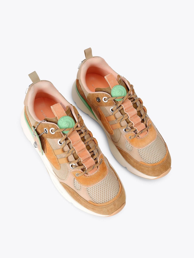 Kurt Geiger London Nude Kurt Runner Mens Shoes - Image 2 of 4 Kurt Geiger London Nude Kurt Runner Mens Shoes - Image 2 of 4