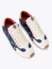 Kurt Geiger London Blue Islington Trainers - Image 3 of 4