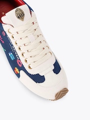 Kurt Geiger London Blue Islington Trainers - Image 4 of 4