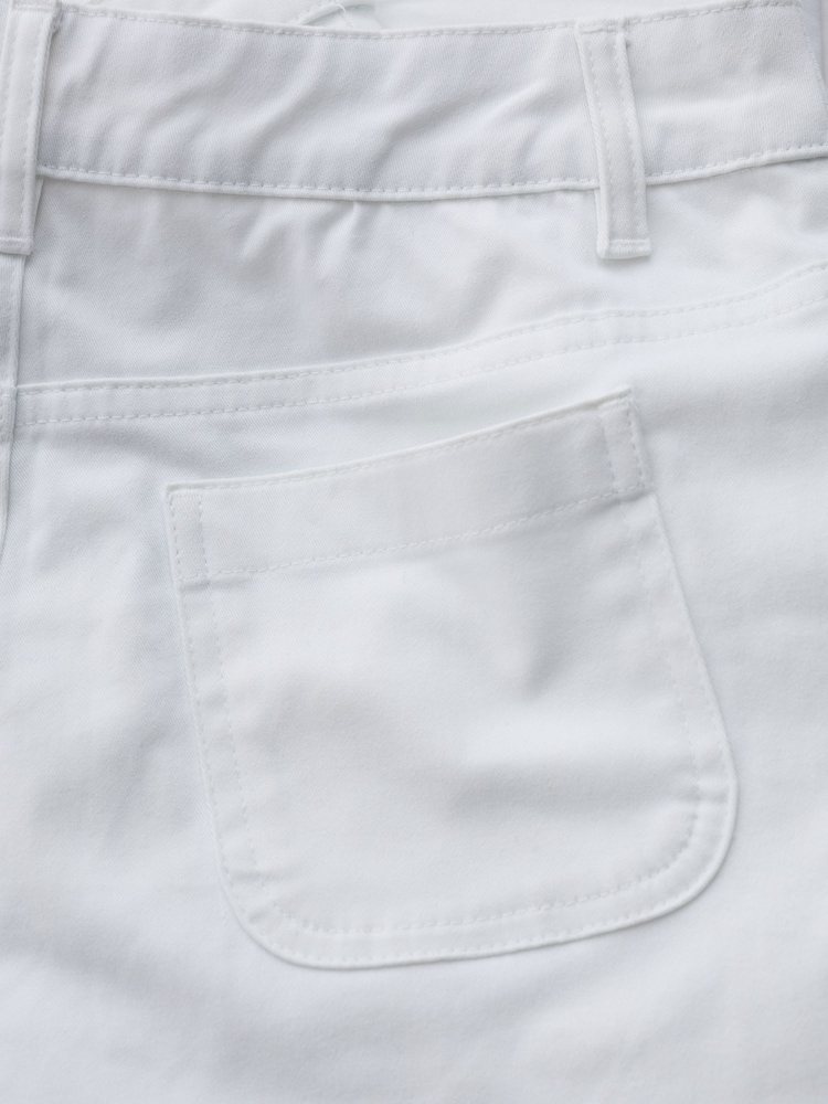 Seasalt Cornwall White Albert Quay Crop Trousers - Image 6 of 6
