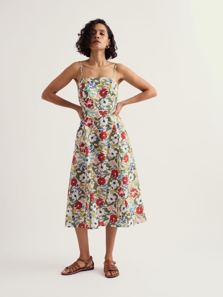 Seasalt Cornwall White Petite Madern Dress - Image 1 of 5 Seasalt Cornwall White Petite Madern Dress - Image 1 of 5