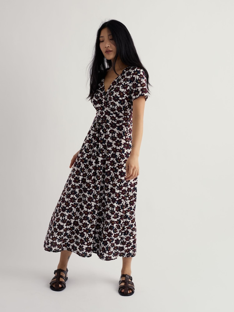 Seasalt Cornwall Brown Petite Chapelle Dress - Image 1 of 5 Seasalt Cornwall Brown Petite Chapelle Dress - Image 1 of 5