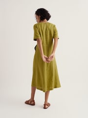 Seasalt Cornwall Green Petite Grass Wave Dress - Image 2 of 5