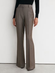 Black/Neutral - Reiss Παντελόνια gabi με φουντωτήρα - Εικόνα 3 από 7