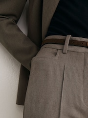 Black/Neutral - Reiss Παντελόνια gabi με φουντωτήρα - Εικόνα 4 από 7