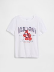 Blanco - Camiseta de manga corta con gráfico (4-13años) de Gap - Imagen 3 de 4
