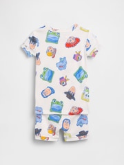 Gap Pink Minions Graphic Short Sleeve T-Shirt (6mths-5yrs) - Image 2 of 4