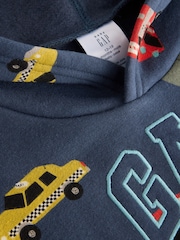 Gap Relaxed Logo Φούτερ με κουκούλα (6mths-5έτη) - Εικόνα 3 από 6