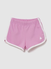 Gap Pink VintageSoft Terry Dolphin Sweat Shorts (6mths-5yrs) - Image 1 of 3