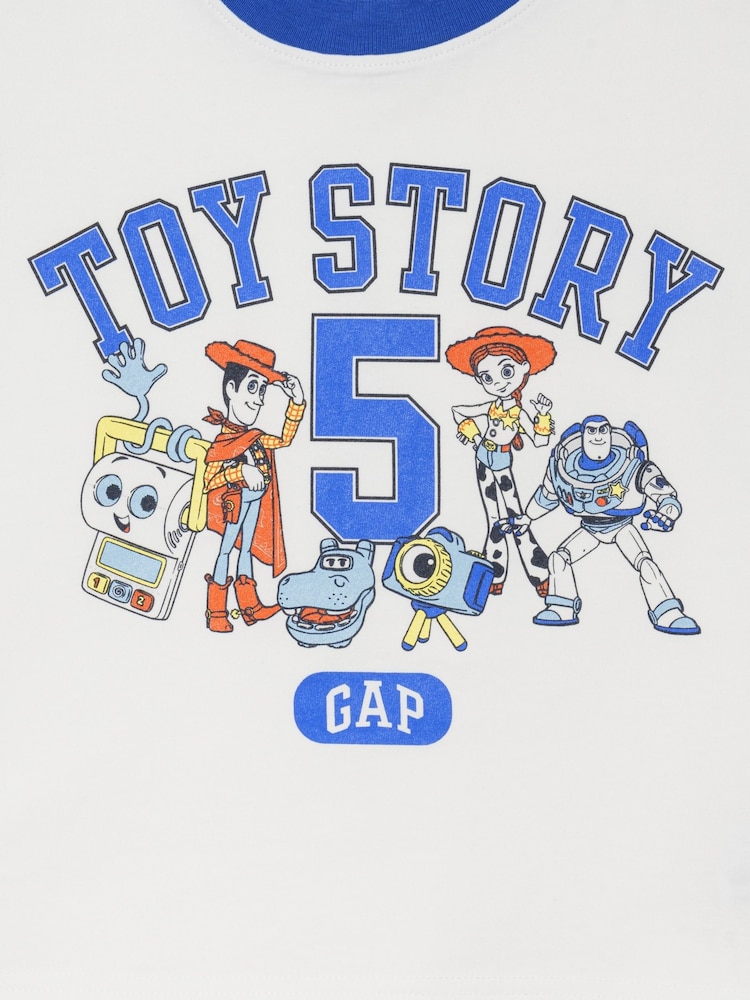 Blanco/Azul Toy Story - Camiseta de manga corta con gráfico de Disney de Gap (6meses-5años) - Imagen 3 de 3 Blanco/Azul Toy Story - Camiseta de manga corta con gráfico de Disney de Gap (6meses-5años) - Imagen 3 de 3
