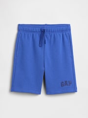 Gap Blue Relaxed Gap Logo Pull On Shorts (4-13yrs) - Image 1 of 3