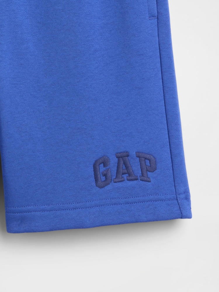 Gap Blue Relaxed Gap Logo Pull On Shorts (4-13yrs) - Image 3 of 3