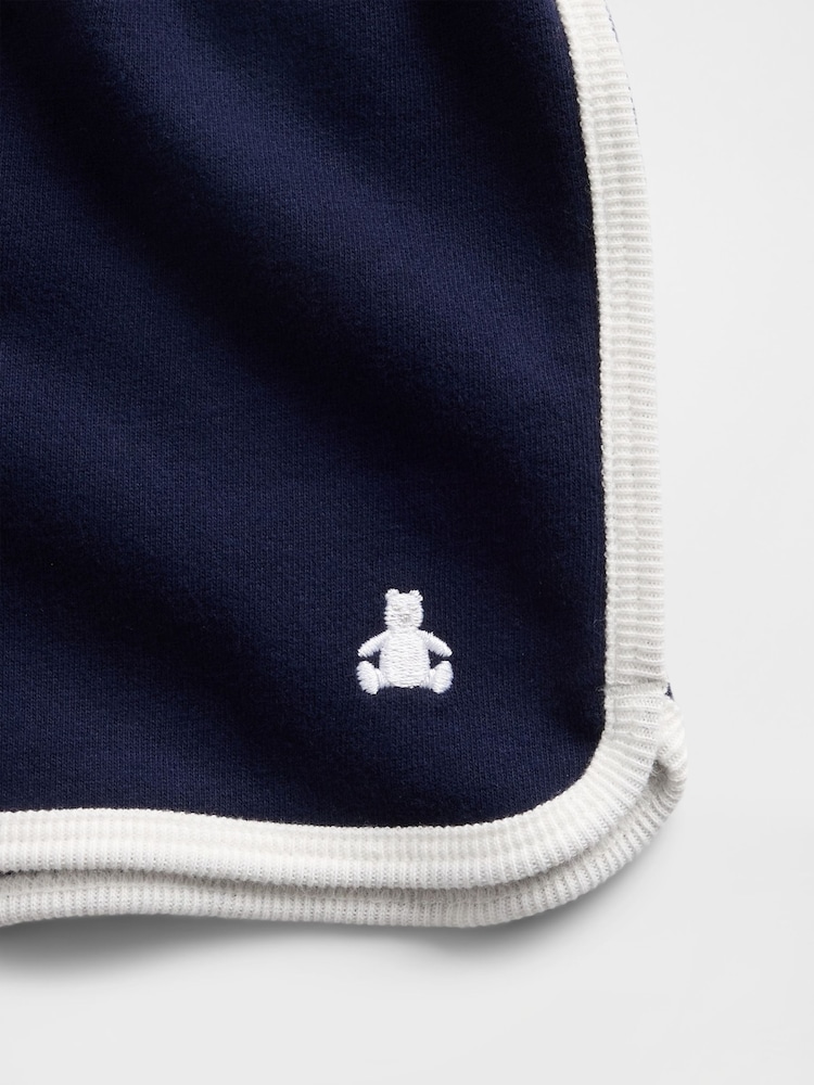 Gap Navy Blue VintageSoft Terry Dolphin Sweat Shorts (6mths-5yrs) - Image 3 of 3 Gap Navy Blue VintageSoft Terry Dolphin Sweat Shorts (6mths-5yrs) - Image 3 of 3