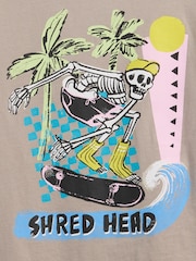 Gap Brown Skating Graphic Short Sleeve T-Shirt (4-13yrs) - Image 3 of 3